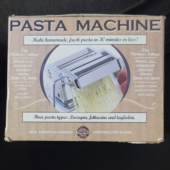 Norpro At Home Manual Pasta Machine - Picture 7 of 8